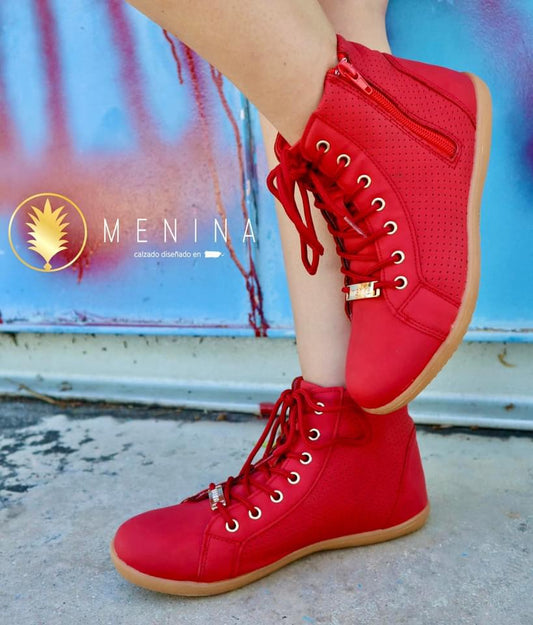 New Red booties