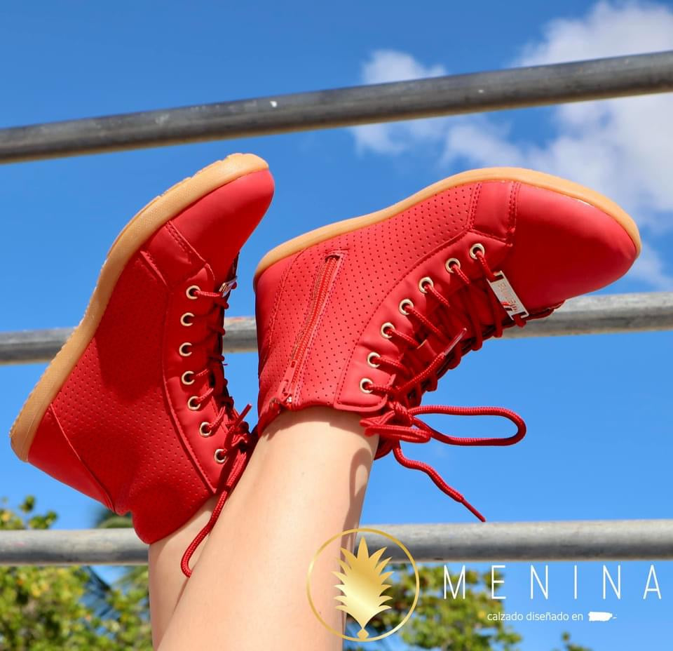 New Red booties