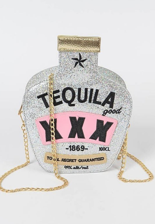 Tequila silver Cross Body